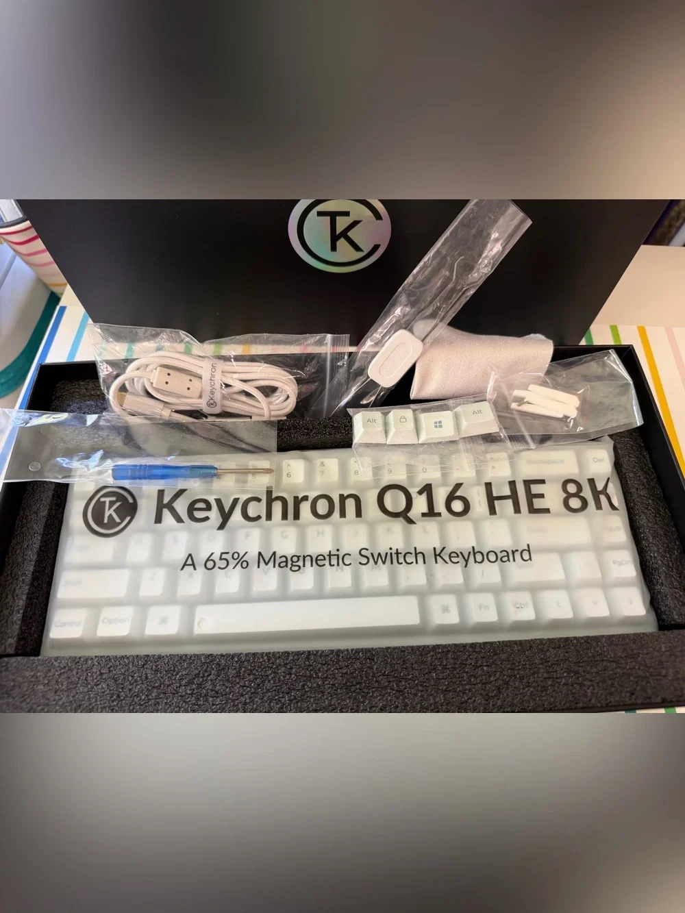Keychron Q16 HE 8K Mechanical Keyboard